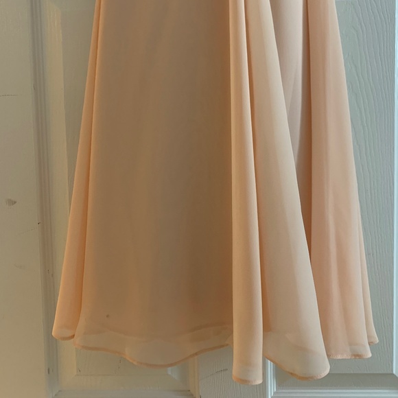 Azazie Carolina Dress in Pearl Pink - Picture 9 of 9